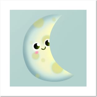 Moon Cutes Posters and Art